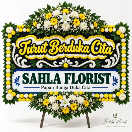 Papan Bunga Duka Lebak Bulus